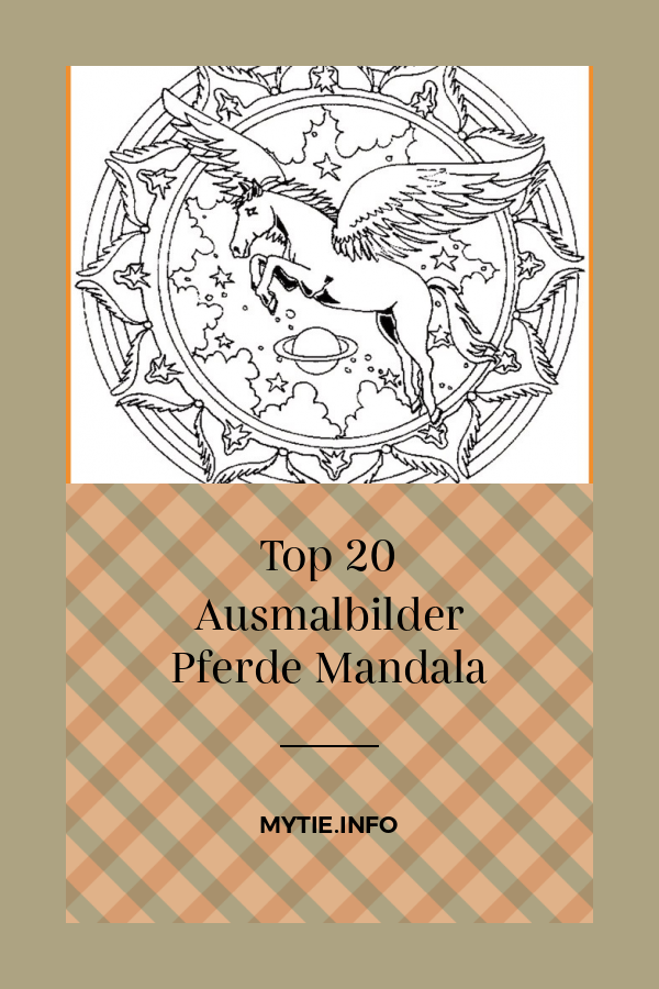 Top 20 Ausmalbilder Pferde Mandala